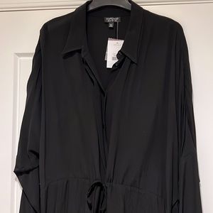 Topshop black dress